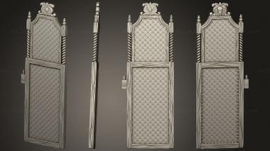 Interior Screen Divider Left 3d model