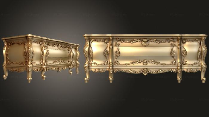 Комод с декорами