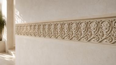 Church baguette Ivy vines 3d model
