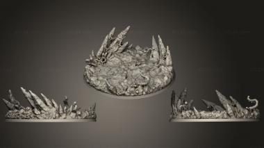 Bases Dark Gods Base 3d model