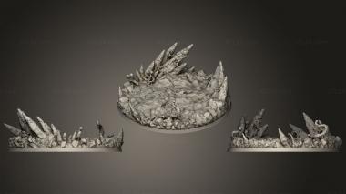 Bases Dark Gods themed 3d model