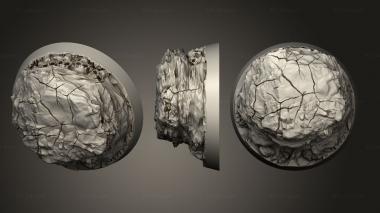 Bases 40mm rockdecob 3d model
