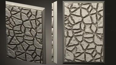 Bases 50 x 75mm square marked 3d model