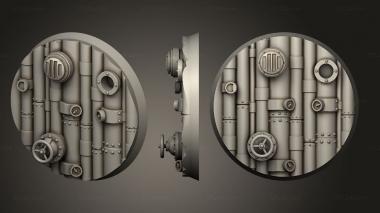 Bases 50mm B decorated 3d model