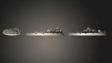 Bases 60mm B decorated 02 3d model