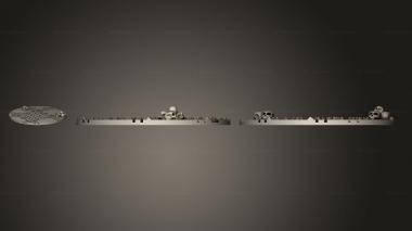 Bases 60mm Base Topper 1 3d model