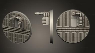 Bases 60mm Dieselpunk Base 1 001 3d model