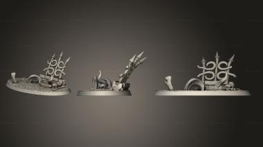 Bases 75x42mm A decorated 3d model