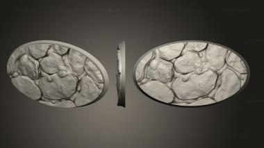 Bases 90x52mm A 3d model