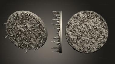 Bases 100mm round base magnet 3d model