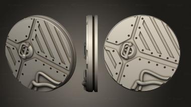 Bases Alien Hive 1 inch A 024 3d model