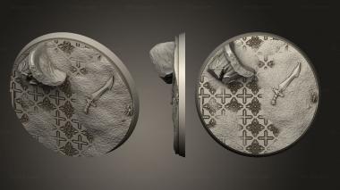 Bases Arabian Nights Round 60mm 3d model