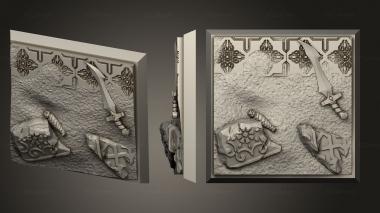 Bases Arabian Nights Sq 40x40 ver2 3d model