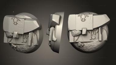 Bases Armies of the Sands 25 01 001 3d model