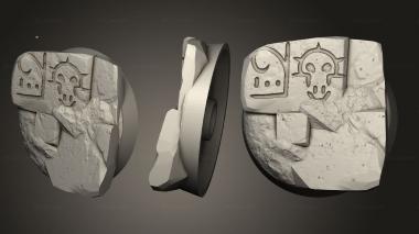 Bases Armies of the Sands 25 01 002 3d model