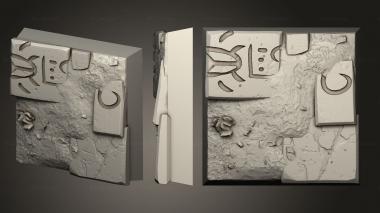 Bases Armies of the Sands20x20 01 006 3d model