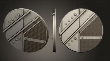 Bases Base 100mm 1 3d model