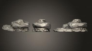 Bases Base Blue Dragon Ancient Gargantuan 3d model