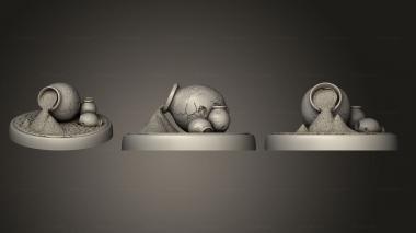Bases Base Dust Mephit Lazy Worker 3d model