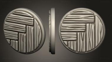 Bases BASE FLOOR1 25 005 3d model