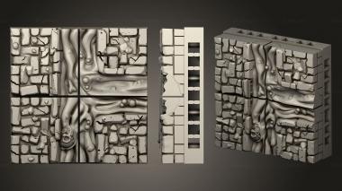 Bases Floor Tiles Tile Exits 3d model