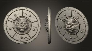 Bases Shields Shield 3d model
