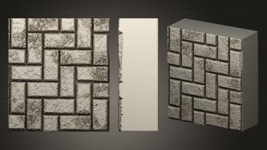 Bases Table zigzag Muestra 3d model