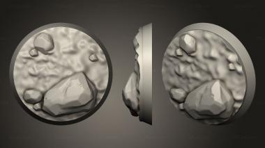 Bases terrain 3d model
