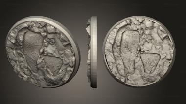 Bases Base stagnent Water fixed 3d model