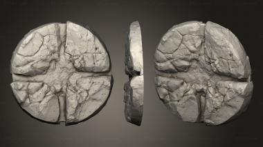 Bases Volcanic Texture 3d model