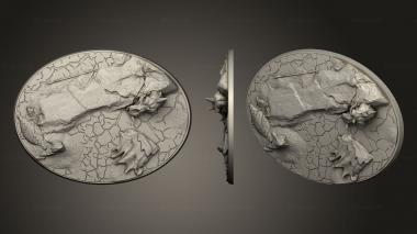Bases Wakaturu Oval 3d model