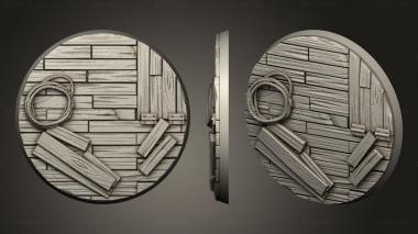 Bases WOODEN Wood 3d model