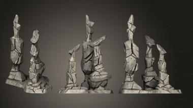 Bases Base Volcano Geyser 02 Complete 3d model
