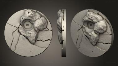 Bases Torha Nier Automata small rock 3d model
