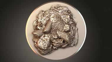 Bases Anime Cave Troll 3d model