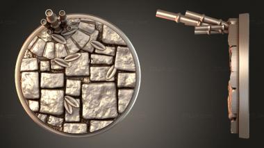 Bases Bamboo Stones 3d model