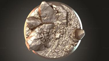 Bases Chaos Hell scorched 3d model