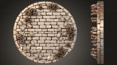Bases Chaval Tieflings cards 3d model