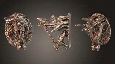 Bases Despoiler Lord on Foot 3d model