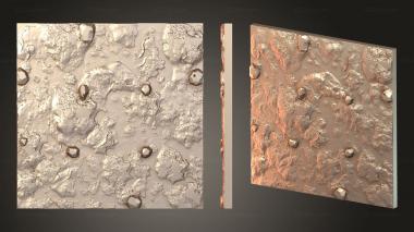Bases Dirt Tile Floor 3d model