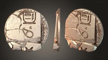 Bases Egyptian 3d model