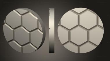 Bases bases 40mm 01 002 3d model