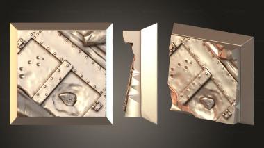 Bases Goal Square Magnet Keen 3d model