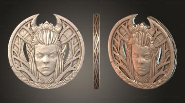 Bases Lair Prop Coin aged 3d model