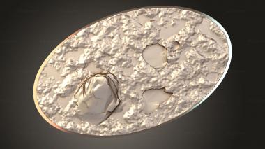 Bases Mounted Fianna Warrior gallant 3d model