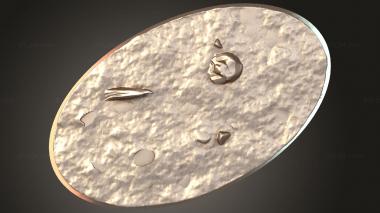 Bases Mounted Fianna Warrior loyal 3d model