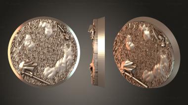 Bases Mr Filo Blood Bowl Guys 3d model