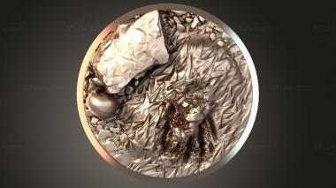 Bases Mr Filo Blood Bowl keen 3d model