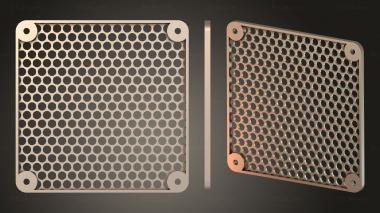 Bases Rejillas Dot Cover glowing 3d model