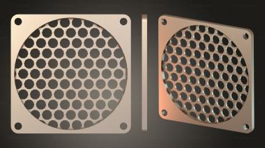 Bases Rejillas Dot Cover harsh 3d model